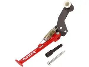 Buzzetti side stand "bravo" red NOS | Piaggio Bravo, SUPERbravo Buzzetti side stand "bravo" red NOS | Piaggio Bravo, SUPERbravo