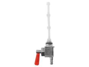 Benzinhahn senkrecht 1/8" (zum einschrauben) unten abgehend rot Benzinhahn senkrecht 1/8" (zum einschrauben) unten abgehend rot
