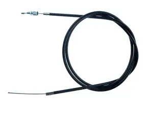 Cavo del gas con vite di regolazione nera Cavo del gas con vite di regolazione nera