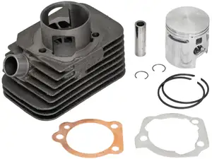 Kit cilindro Malossi 46,5 mm senza testa 12 mm KoBo | Piaggio Ciao, SI, Bravo, Boxer Kit cilindro Malossi 46,5 mm senza testa 12 mm KoBo | Piaggio Ciao, SI, Bravo, Boxer