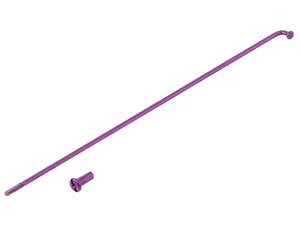 GPO 19" raggi singoli incl. nipplo (2,9 x 212 mm) viola GPO 19" raggi singoli incl. nipplo (2,9 x 212 mm) viola