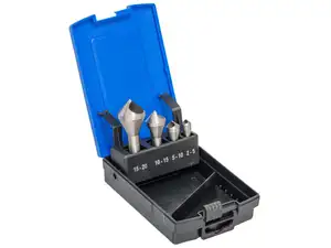 BGS Svasatura con foro trasversale Ø 2 - 20 mm HSS 4 pz. BGS Svasatura con foro trasversale Ø 2 - 20 mm HSS 4 pz.