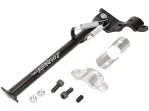 Cavalletto laterale Buzzetti sinistro 29 cm nero Cavalletto laterale Buzzetti sinistro 29 cm nero