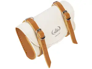 Borsa a tracolla "Classic" crema / marrone chiaro Borsa a tracolla "Classic" crema / marrone chiaro