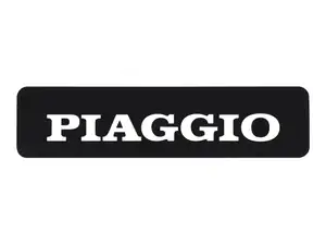 Adesivo serbatoio "PIAGGIO" 115 x 27 mm bianco/nero | Piaggio Ciao, SI, Bravo, SUPERbravo Adesivo serbatoio "PIAGGIO" 115 x 27 mm bianco/nero | Piaggio Ciao, SI, Bravo, SUPERbravo