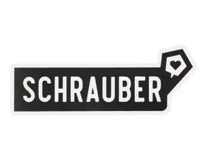 Adesivo mk-Merch "SCHRAUBER" 25 x 100 mm Adesivo mk-Merch "SCHRAUBER" 25 x 100 mm