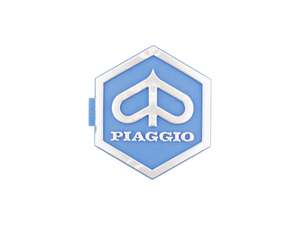 Emblema CIF a cascata "Piaggio" Ø 38 mm | Vespa PX Lusso, T5, PK XL Emblema CIF a cascata "Piaggio" Ø 38 mm | Vespa PX Lusso, T5, PK XL