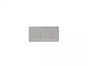 Adesivo "Miscela 1:50 Adesivo "Miscela 1:50