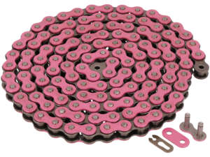 Catena di trasmissione KMC rosa 415H (rinforzata) 128L Catena di trasmissione KMC rosa 415H (rinforzata) 128L
