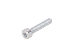 Vite M4x20 a testa cilindrica con esagono incassato, zincata Vite M4x20 a testa cilindrica con esagono incassato, zincata