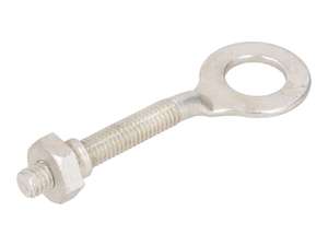Morsetto ruota Ø 12,2 mm Dado a collare M6 diritto zincato Morsetto ruota Ø 12,2 mm Dado a collare M6 diritto zincato