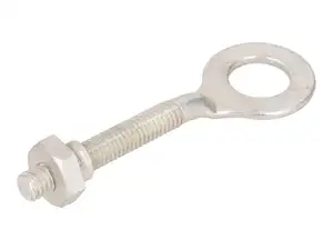 Morsetto ruota Ø 12,2 mm Dado a collare M6 diritto zincato Morsetto ruota Ø 12,2 mm Dado a collare M6 diritto zincato