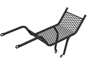 MLM Tank-/ Rahmengepäckträger engmaschig schwarz | Puch Maxi S MLM Tank-/ Rahmengepäckträger engmaschig schwarz | Puch Maxi S