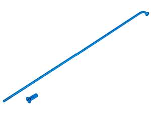 GPO 19" raggi singoli incl. nipplo (2,9 x 212 mm) blu GPO 19" raggi singoli incl. nipplo (2,9 x 212 mm) blu