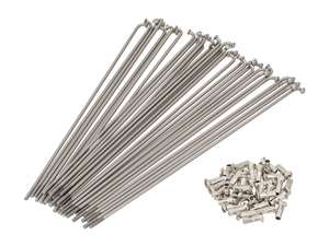 WWS 19" Speichen-Set inkl. Nippel (2.6 x 212 mm) Inox WWS 19" Speichen-Set inkl. Nippel (2.6 x 212 mm) Inox