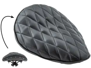 Sella con motivo a scacchi nero Sella con motivo a scacchi nero