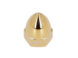 66HEROES Dado a punta «Bullet» M11x1 per ruota, acciaio inossidabile dorato 66HEROES Dado a punta «Bullet» M11x1 per ruota, acciaio inossidabile dorato