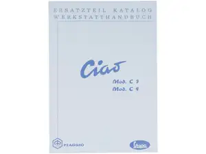 Catalogo ricambi | Piaggio Ciao C7, C9 Catalogo ricambi | Piaggio Ciao C7, C9