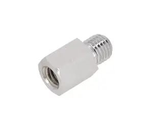 Adattatore attacco specchio M8 - M10 cromo Adattatore attacco specchio M8 - M10 cromo