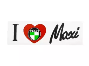 I love Maxi Aufkleber I love Maxi Aufkleber