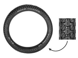 Road Master 2,25 x 16" (scritte bianche) Road Master 2,25 x 16" (scritte bianche)