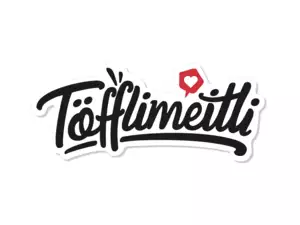 Adesivo mk-Merch "Töfflimeitli" 68 x 28 mm Adesivo mk-Merch "Töfflimeitli" 68 x 28 mm