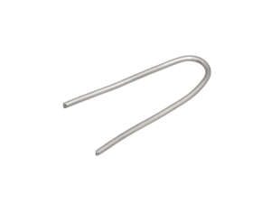 Solder wire Ø 2 mm Determination of the crimping edge (10 cm piece) Solder wire Ø 2 mm Determination of the crimping edge (10 cm piece)