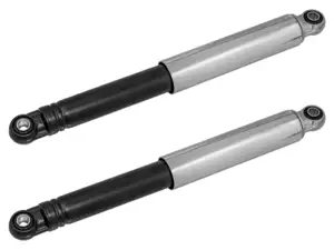 IMCA Stossdämpfer 30 cm Oldschool Chrom / schwarz IMCA Stossdämpfer 30 cm Oldschool Chrom / schwarz