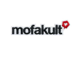 toppa mk-Merch "mofakult" 80 x 20 mm toppa mk-Merch "mofakult" 80 x 20 mm
