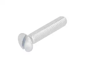 Vite a testa svasata con intaglio M6x30, zincata Vite a testa svasata con intaglio M6x30, zincata