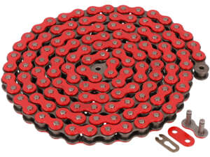 Catena di trasmissione KMC rossa 415H (rinforzata) 128L Catena di trasmissione KMC rossa 415H (rinforzata) 128L