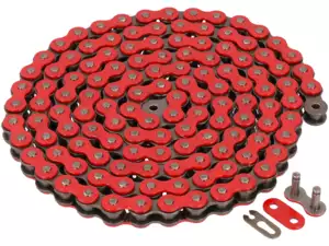 Catena di trasmissione KMC rossa 415H (rinforzata) 128L Catena di trasmissione KMC rossa 415H (rinforzata) 128L