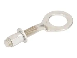 Morsetto per ruota Ø 16,4 mm M7 disco a gomito zincato Morsetto per ruota Ø 16,4 mm M7 disco a gomito zincato