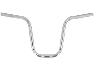 Handlebar fork plate 30 cm curved chrome Handlebar fork plate 30 cm curved chrome