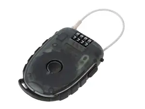 Wire lock for helmet & moped Wire lock for helmet & moped