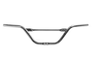 Handlebar stem 15 cm curved with chrome strut Handlebar stem 15 cm curved with chrome strut