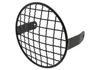 Griglia della lampada rotonda nera Griglia della lampada rotonda nera