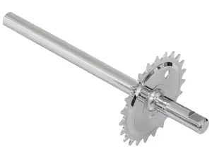 GPO pedal axle 23 teeth with keyway | Piaggio SI GPO pedal axle 23 teeth with keyway | Piaggio SI