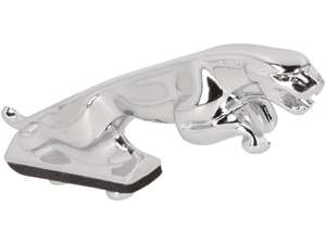 Figura decorativa pantera grande cromo Figura decorativa pantera grande cromo