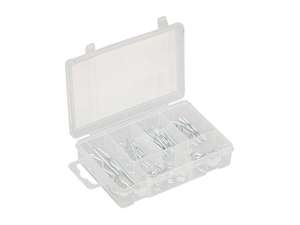 Assortimento di coppiglie a molla BGS Ø 1,2 - 3 mm 48 pz. Assortimento di coppiglie a molla BGS Ø 1,2 - 3 mm 48 pz.