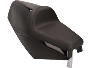 Saddle shell polyester racing black Saddle shell polyester racing black