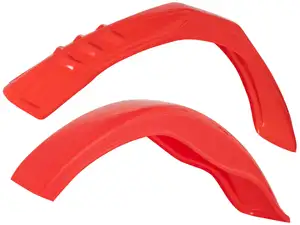 Set parafanghi Cross rosso anni '80 NOS Set parafanghi Cross rosso anni '80 NOS