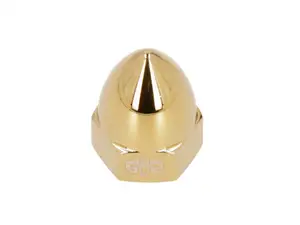 66HEROES dado a punta "Bullit" M10.5x1 Dado ruota Inox oro 66HEROES dado a punta "Bullit" M10.5x1 Dado ruota Inox oro