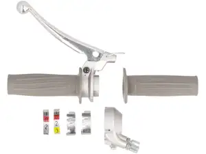 Leva del cambio a 2 / 3 velocità (replica Magura) argento / grigio Leva del cambio a 2 / 3 velocità (replica Magura) argento / grigio