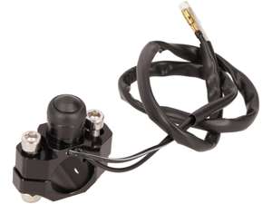 Pulsante per montaggio su manubrio (22 mm) nero Pulsante per montaggio su manubrio (22 mm) nero