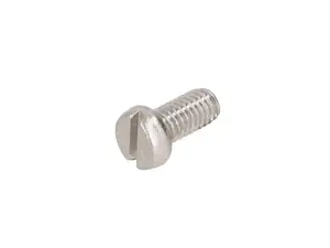 Screw M6x12 cylinder head slotted stainless steel Screw M6x12 cylinder head slotted stainless steel