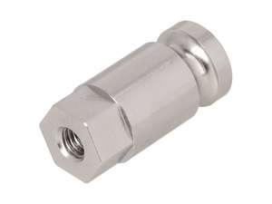 66HEROES Porta targa M6, laterale in acciaio inox 66HEROES Porta targa M6, laterale in acciaio inox