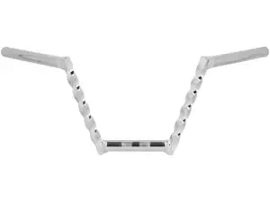 Piastra forcella manubrio 20 cm tornita cromata Piastra forcella manubrio 20 cm tornita cromata