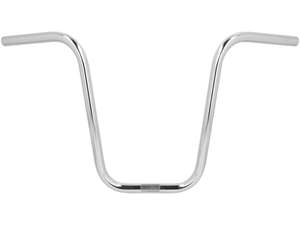 Piastra forcella manubrio 38 cm curva cromata Piastra forcella manubrio 38 cm curva cromata