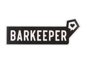 Adesivo mk-Merch "BARKEEPER" 25 x 100 mm Adesivo mk-Merch "BARKEEPER" 25 x 100 mm